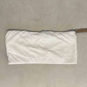 SKIMS small cream bralette. It’s a Small but fits more like a XS.